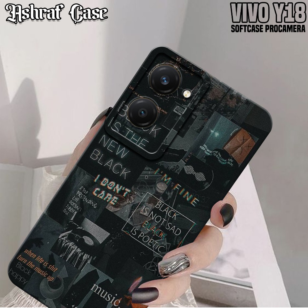 Case VIVO Y18 - Casing Hp VIVO Y18 Terbaru Motif AESTH - Silikon Hp VIVO Y18 - Softcase Hp VIVO Y18 