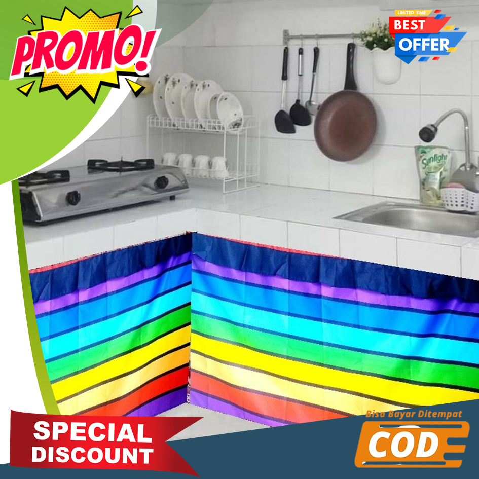 GORDENG KOLONG DAPUR PELANGI/GORDENG KOLONG KARAKTER/GORDEN