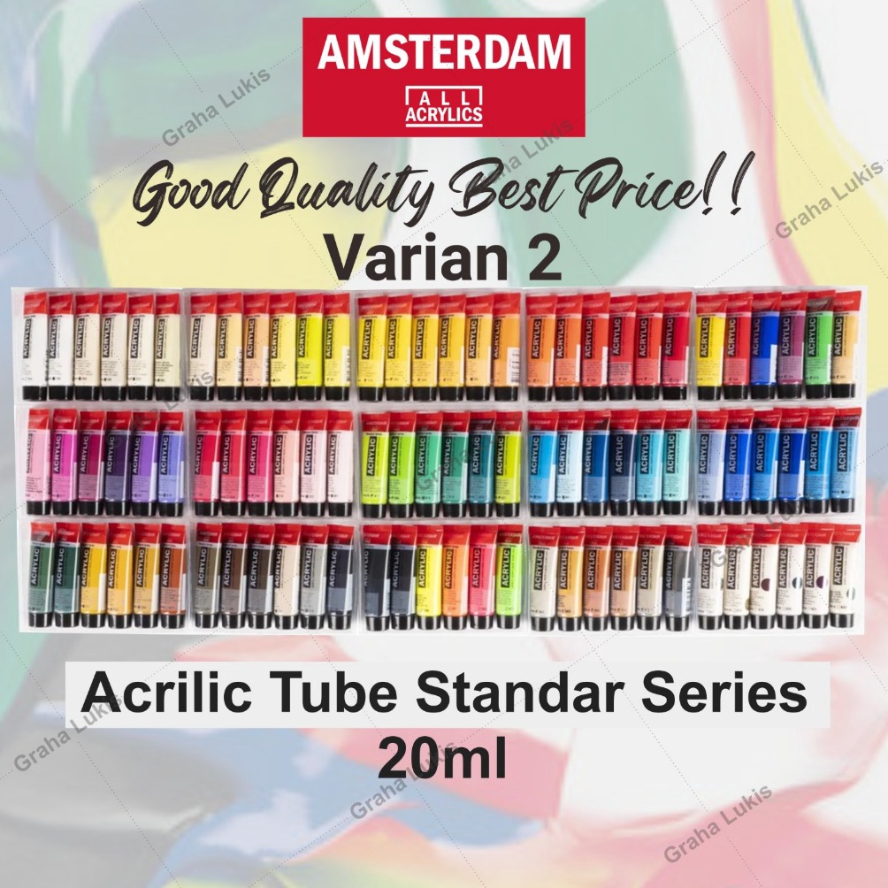 

KODE B23A Amsterdam Acrylic Standard Series 2ml Varian 2 Cat Akrilik 2 ml