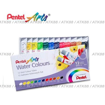 

KODE R48B Cat Air Pentel Arts 12 Water Colours WFRS12