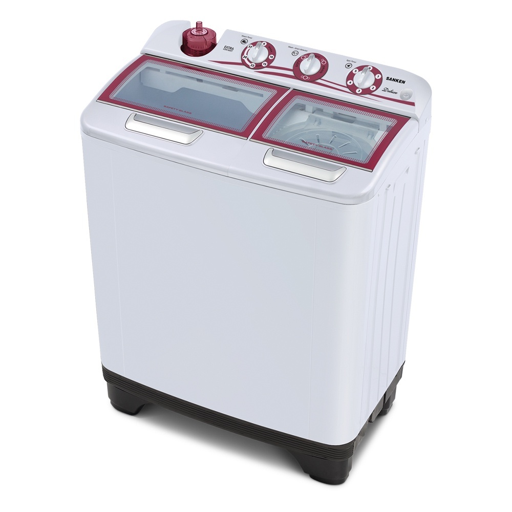 Sanken Mesin Cuci 2 Tabung 11Kg TW-1125GMR Deluxe