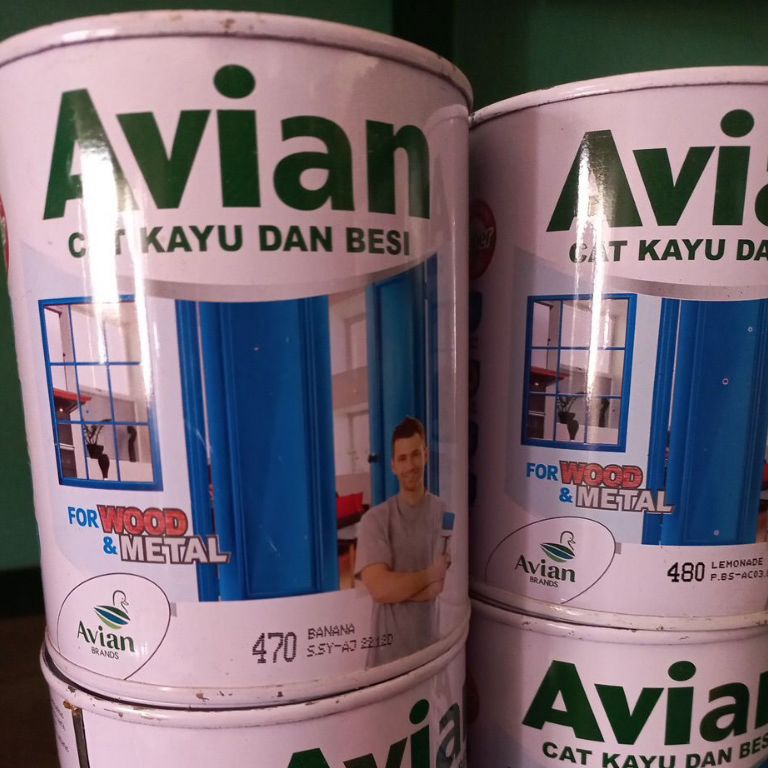 

KODE K85O CAT MINYAK AVIAN CAT KAYU DAN BESI 1kg