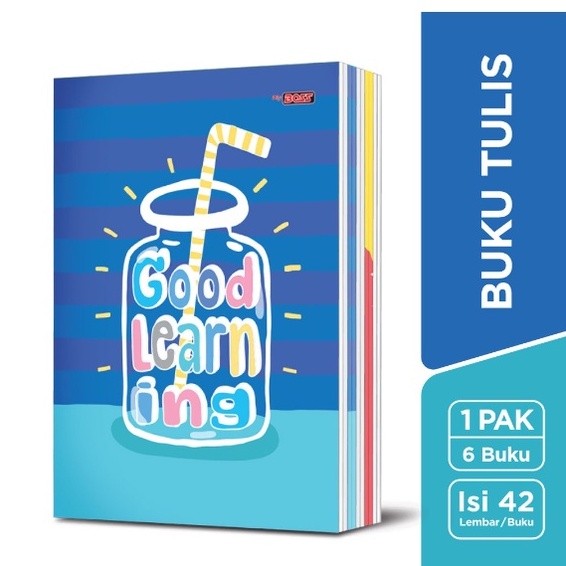

KODE J8R Big Boss Buku Tulis 42 Lembar TEBAL 1 pack 6 buku