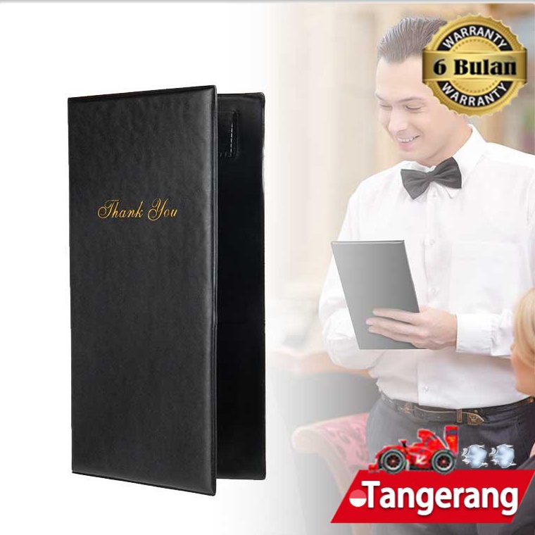 

KODE R22P Bill Cover Restoran Kualitas Tinggi Bill Holder Cover Bill Bill Resto Hitam