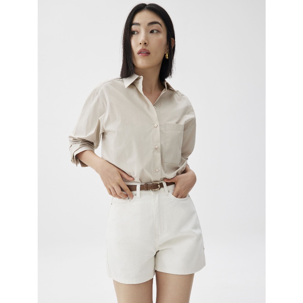 KODE J66F Love Bonito  Celana Pendek Wanita  Yuki Classic Denim Shorts