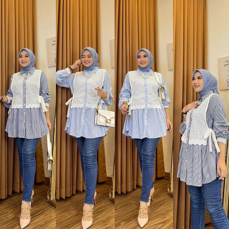 KODE I18P Atasan Terlaris  Atasan Jumbo  Atasan Busui  Kemeja Jumbo  Atasan Terbaru  Kemeja Terbaru 