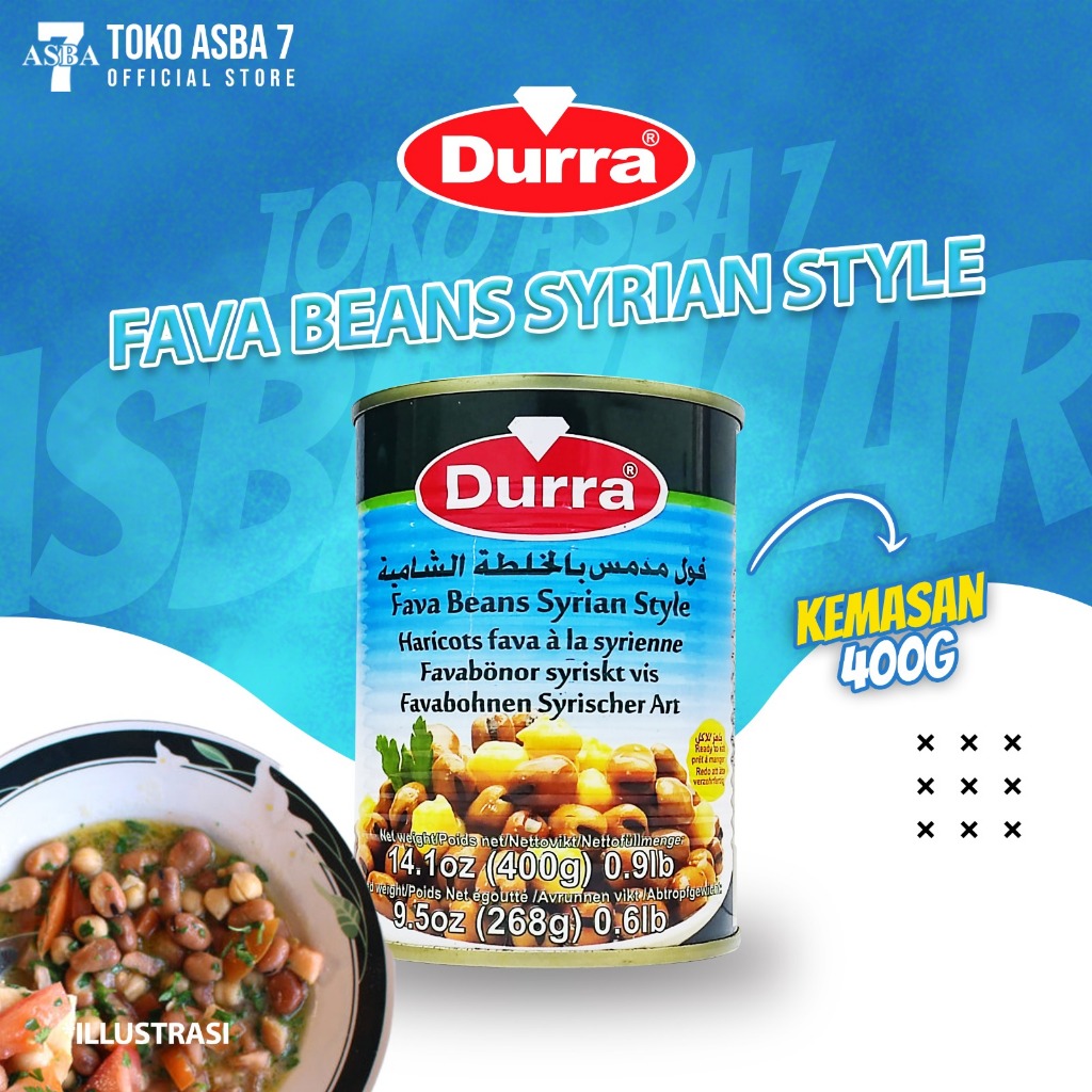 

DURRA FAVA BEANS SYRIAN STYLE 400GR