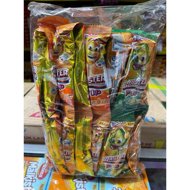 

LOLIPOP BLASTER POP PACK ( ISI 36 PCS )