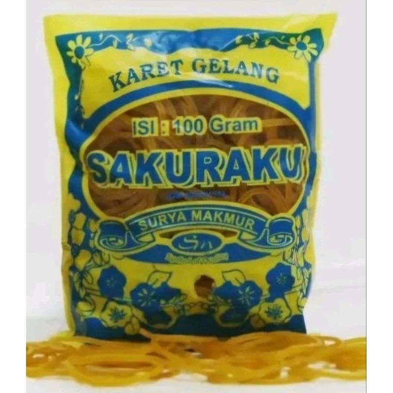 

Karet Kuning Sakuraku 14mm @100gr