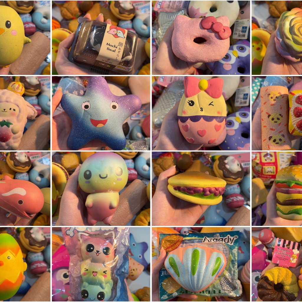 [PRELOVED] SQUISHY LICENSED PAKET MURAH SAMMY THE PATISSIER, KIIBRU, CAFE DE N, ORIKER, YUMENO