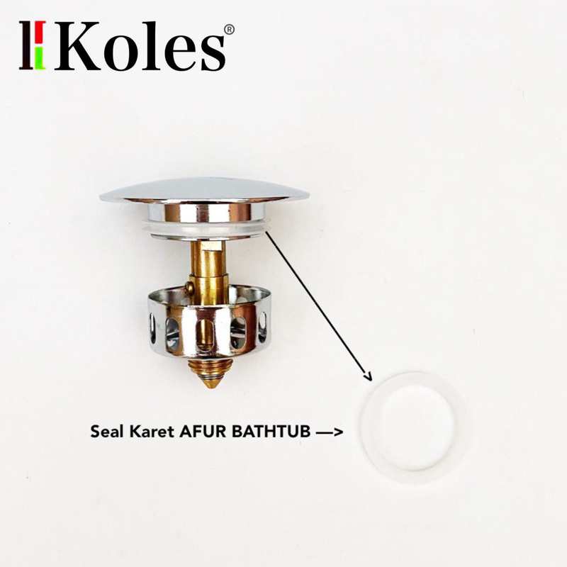 KOLES 1279 Seal Karet Afur Bathtub Afur Tray