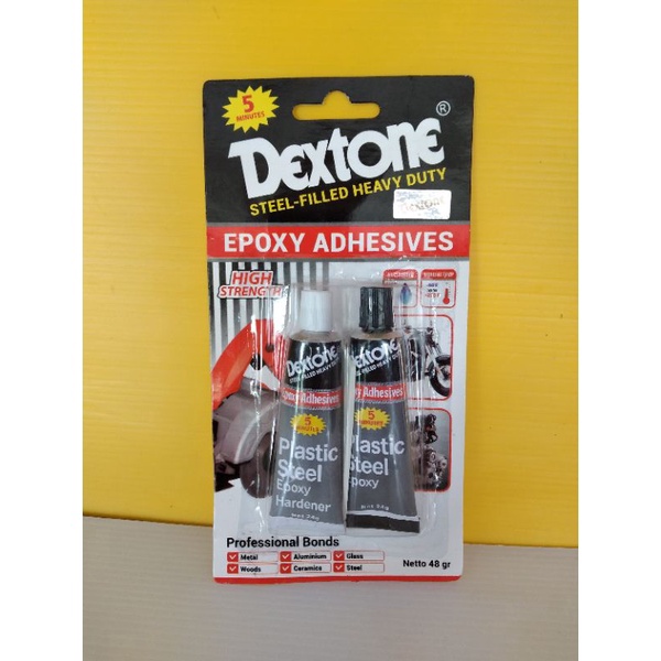 

FASH SALE lem besi dextone 5 menit lem epoxy lem campur 48gram
