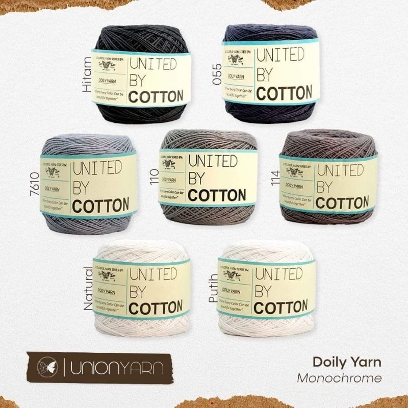 Doily Yarn/Benang Jala United