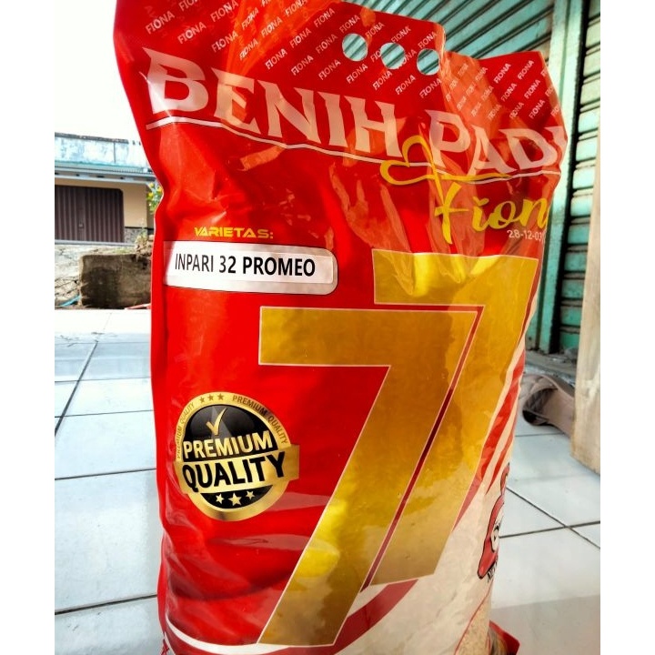 Promo Benih padi Inpari 32 promeo berkualitas sertifikat kemasan 5kg