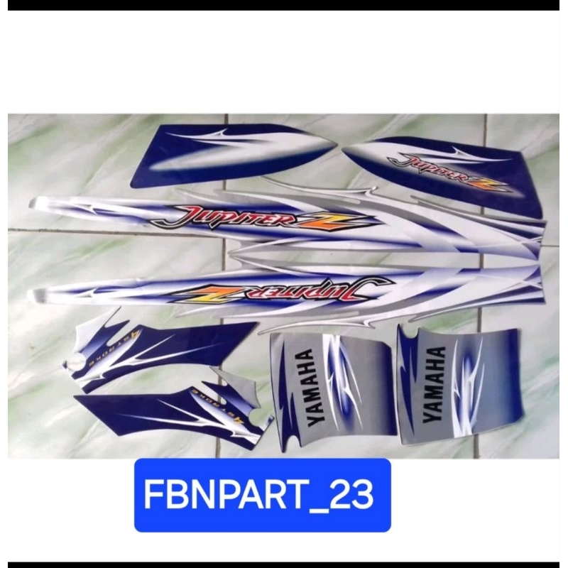 stiker striping motor yamaha jupiter z 2007