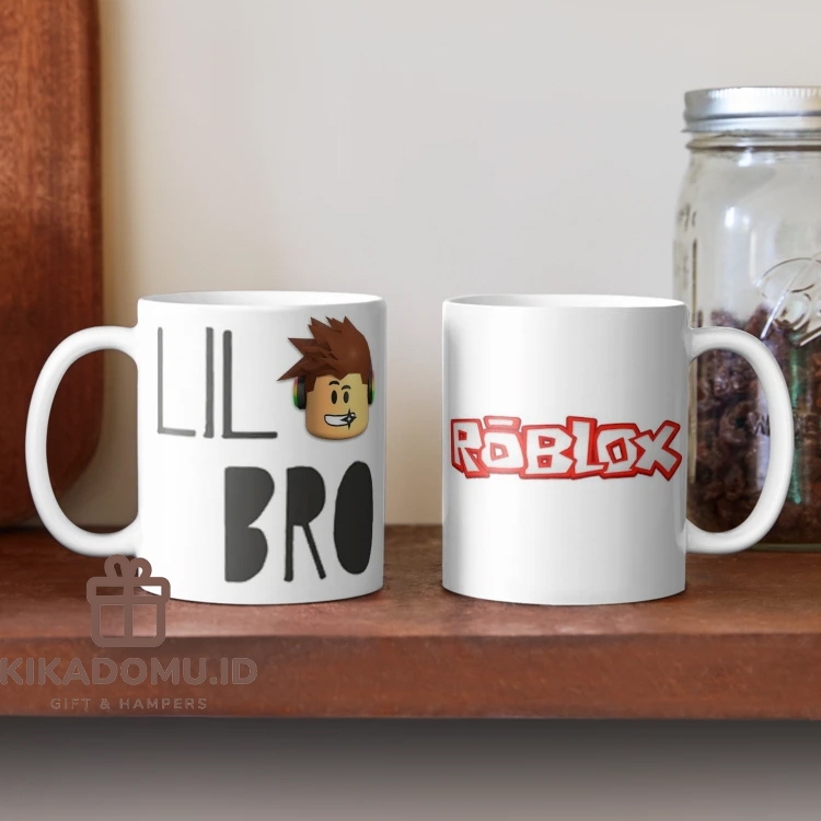 Roblox Game Robux LIL BRO BIG BRO Ceramic Coffee Mug
