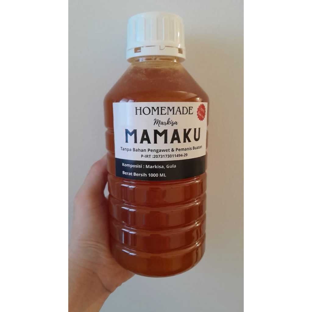 

MAMAKU Sirup Markisa Medan Homemade Tanpa Pengawet 1 Liter