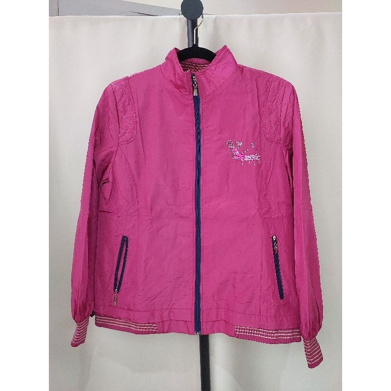 072 Vassic Jaket Korea Hot Pink