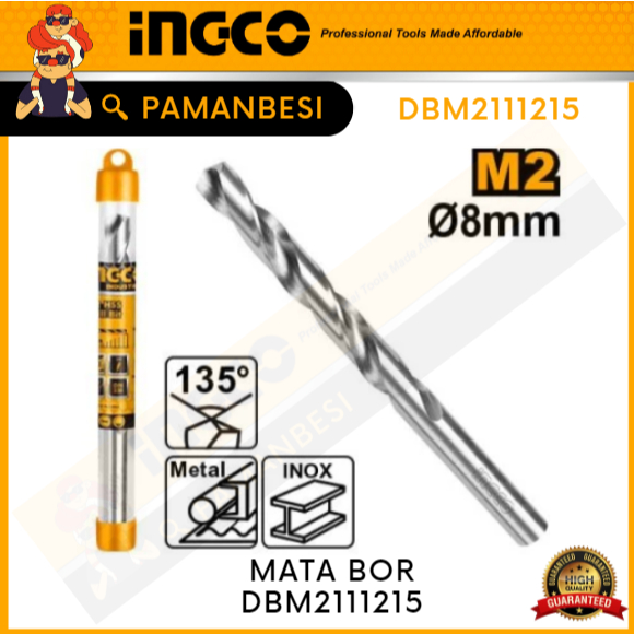 Mata Bor Tembok Beton INGCO 12X150MM MASONRY DRILL BIT DBM2111215