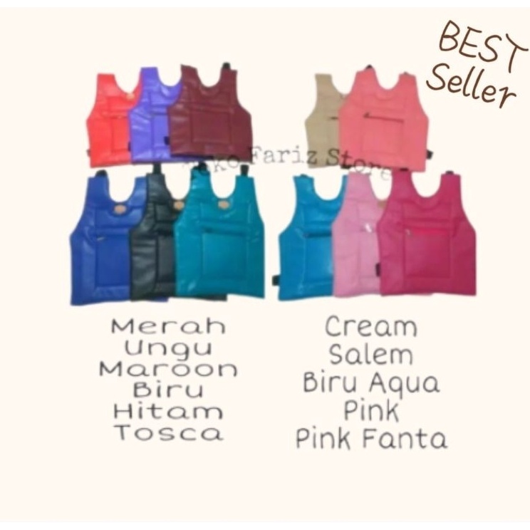 Banyak Diskon  Rompi motor  Pelindung dada Body Protector Cewek wanita perempuan Polos