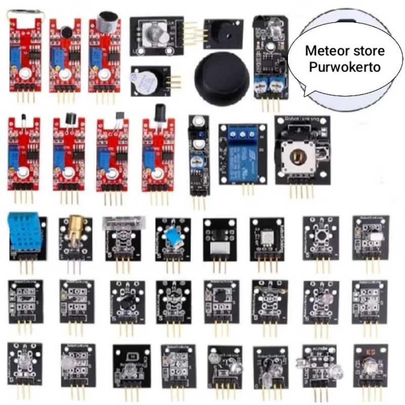 starter kit sensor Arduino iot nodemcu esp32 37 in 1 Sensor kit