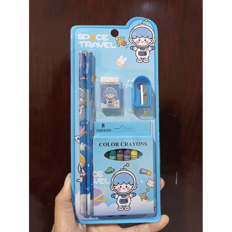

Set Alat Tulis Crayon Anak Stationery Crayon