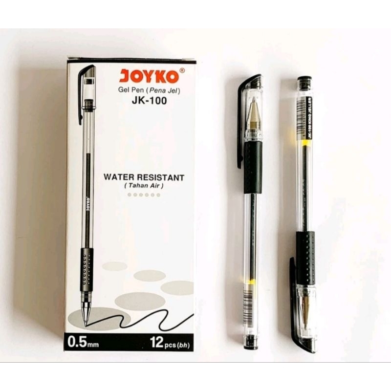 

PULPEN CAIR / PEN GELL ( PENA JELL) JOYKO JK-100 NT 12 PCS