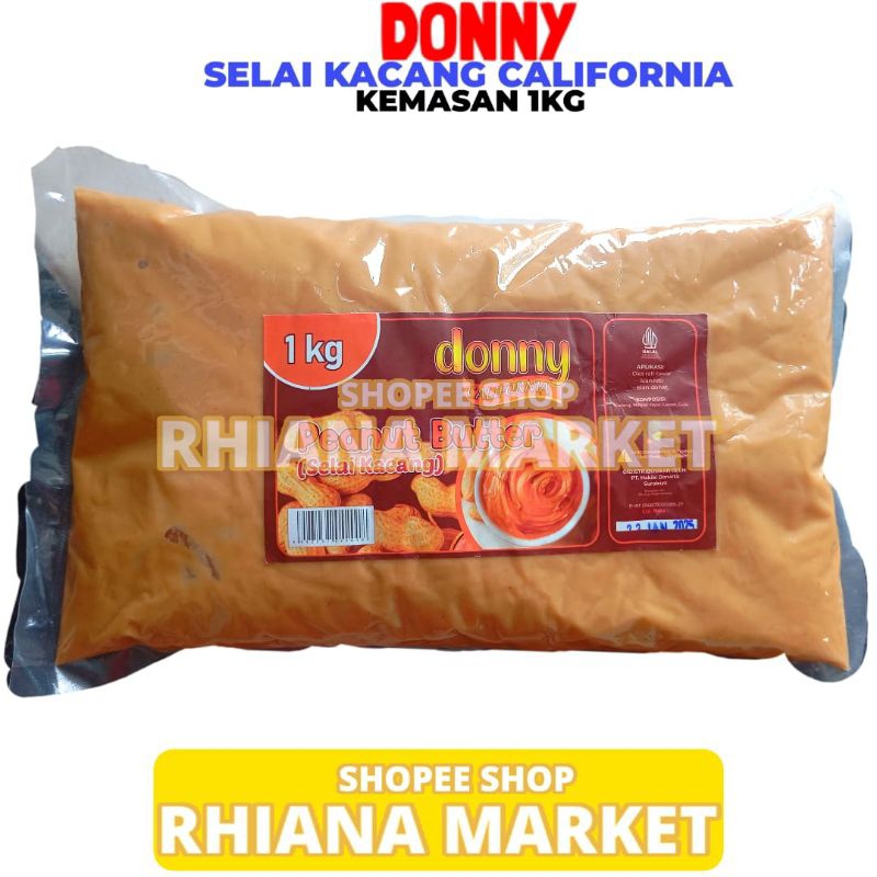 

Selai Kacang Donny California 1 Kg