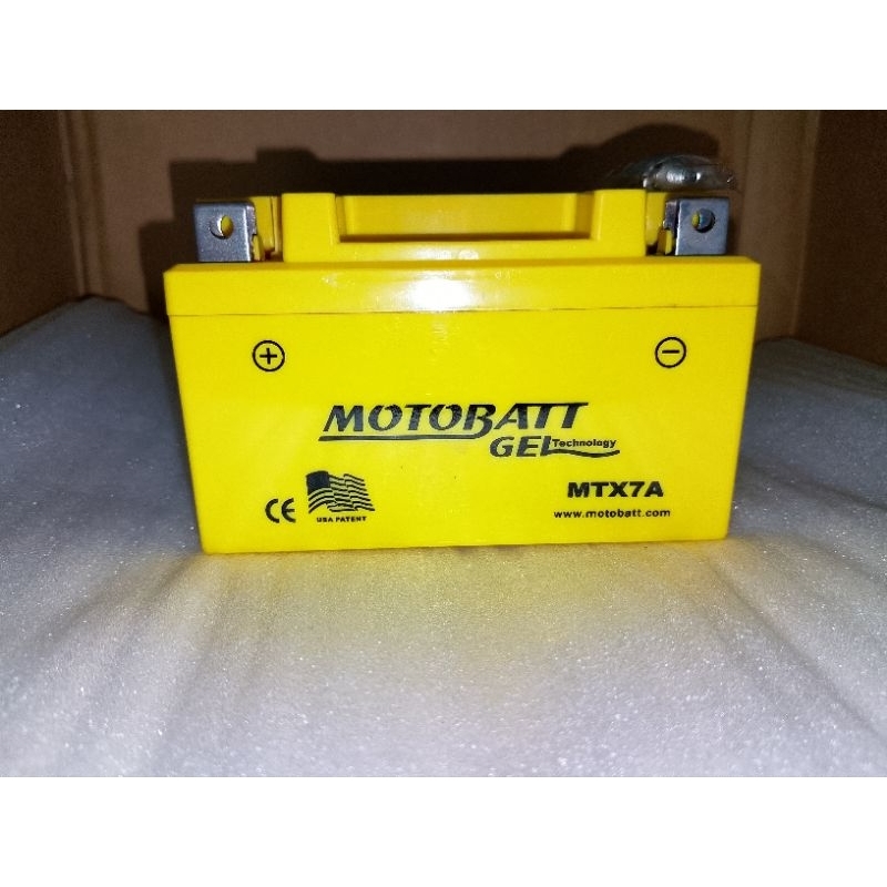 Aki Kering Motobatt MTX7A 7Ah Ninja 250 Ninja 250 Fi
