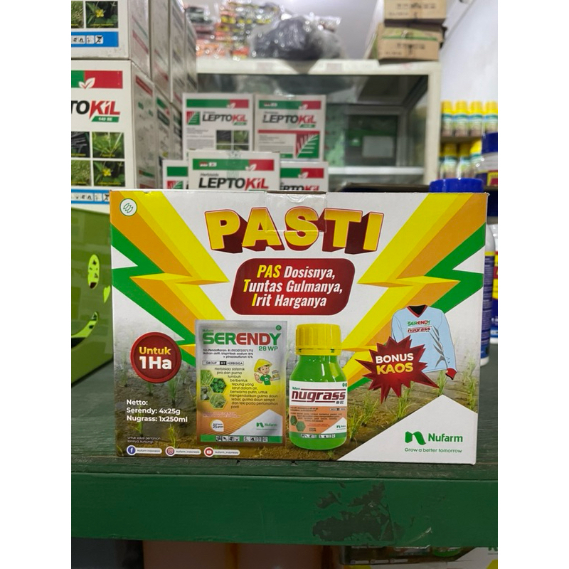 Serendy Co-pack (paket nugrass & serendy) BONUS KAOS