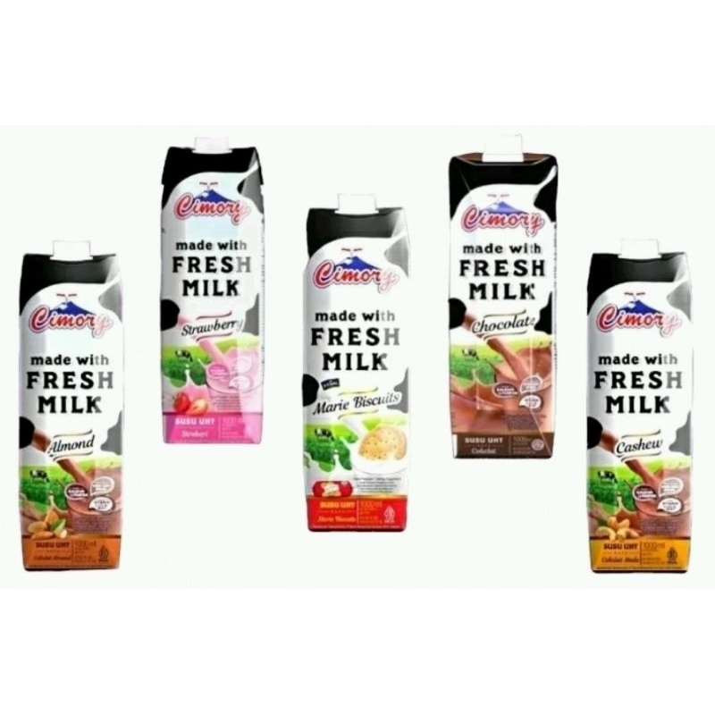 

Free Packing Kardus Susu UHT 1000ml 1 Liter 1 Lt Cimory Fresh Milk Chocolate Cokelat Almond Coklat