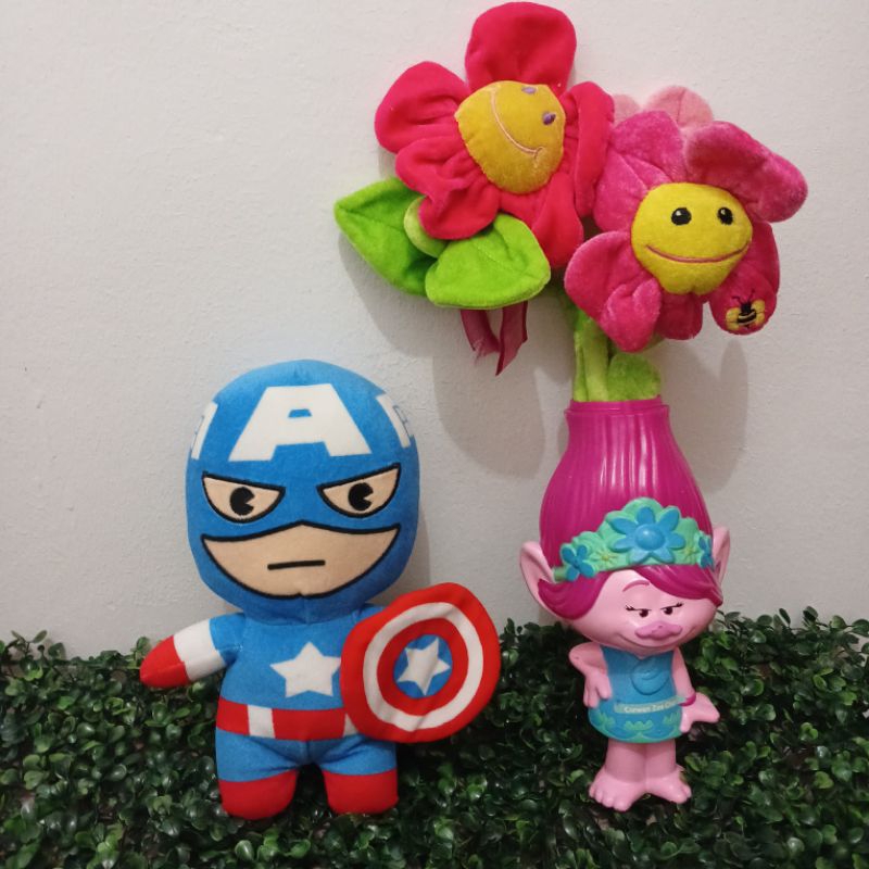 Boneka Captain America Marvel Miniso