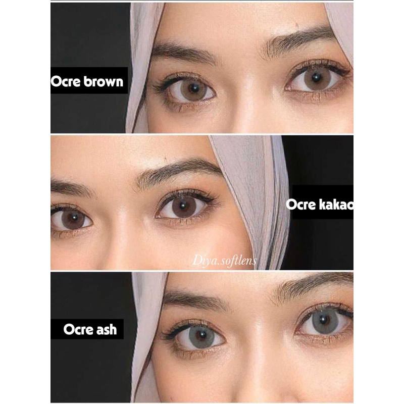 SOFTLENS NEW MORE DUBAI MINUS OCRE BROWN ASH KAKAO