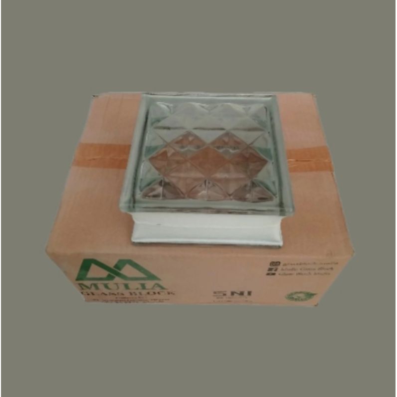 Glass Block / Blok Kaca Mulia Diamond
