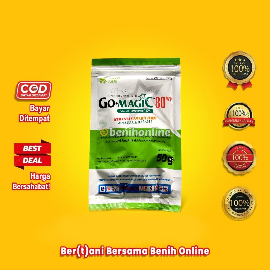 FUNGISIDA GO MAGIC 80WP mengendalikan bulai MAXXI AGRI