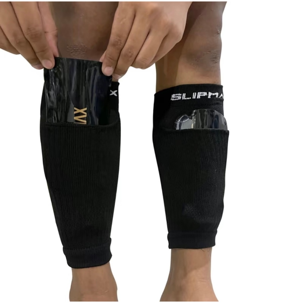 SLIPMAX Sarung Deker - Squad Football Leg Sleeve - Kaos Kaki Sambung Buat Deker