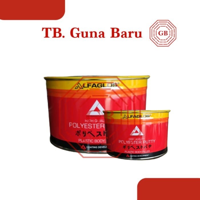 Alfa gloss 1 kg ALFA GLOSS 1 kg Dempul Alfa Gloss 1 KG / Dempul Besi Cat Mobil
