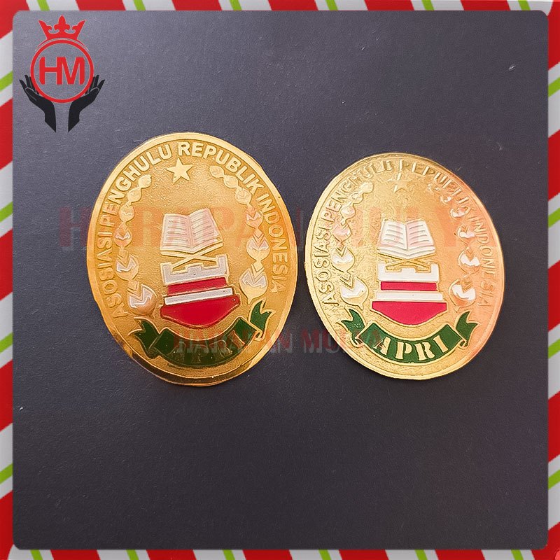 Lencana Oval Asosiasi Penghulu Republik Indonesia - Pin Logo Pin Asosiasi Penghulu RI - Harapan Muly