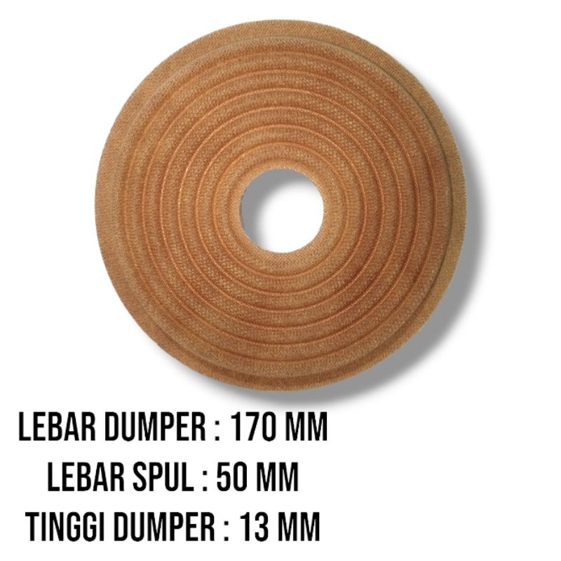 DAMPER SPEAKER TINGGI DEMPER SPEAKER 15 INCH MEMBRAN SPEAKER