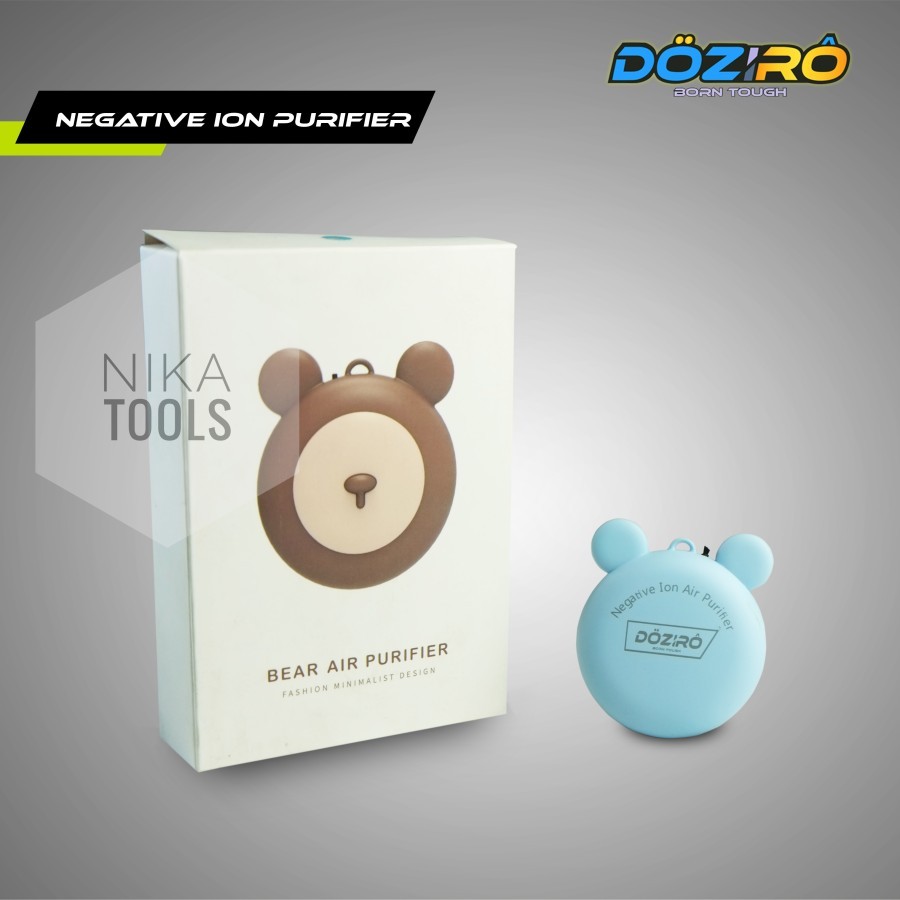Air Purifier Generator Necklace Bear Freshener Ionizer Kalung ion