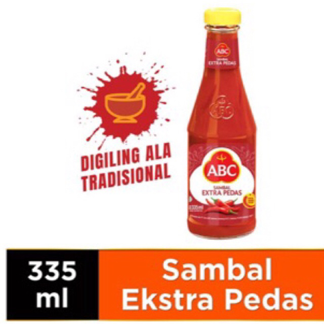 

ABC Sambal Extra pedas 335ml