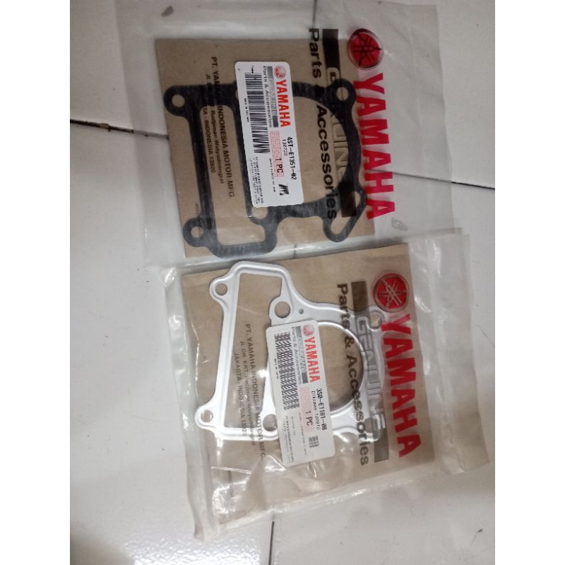 paking blok dan paking head jupiter vega r new vega r ori Yamaha