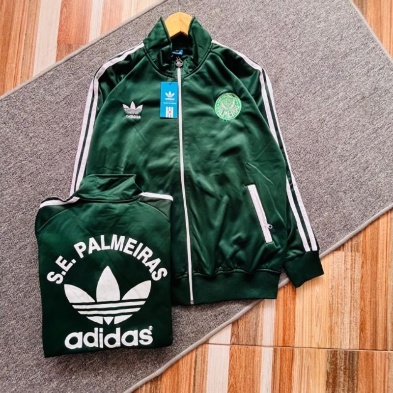 JAKET TRACKTOP ADIDAS S.E.FALMEIRAS HIJO PUTIH