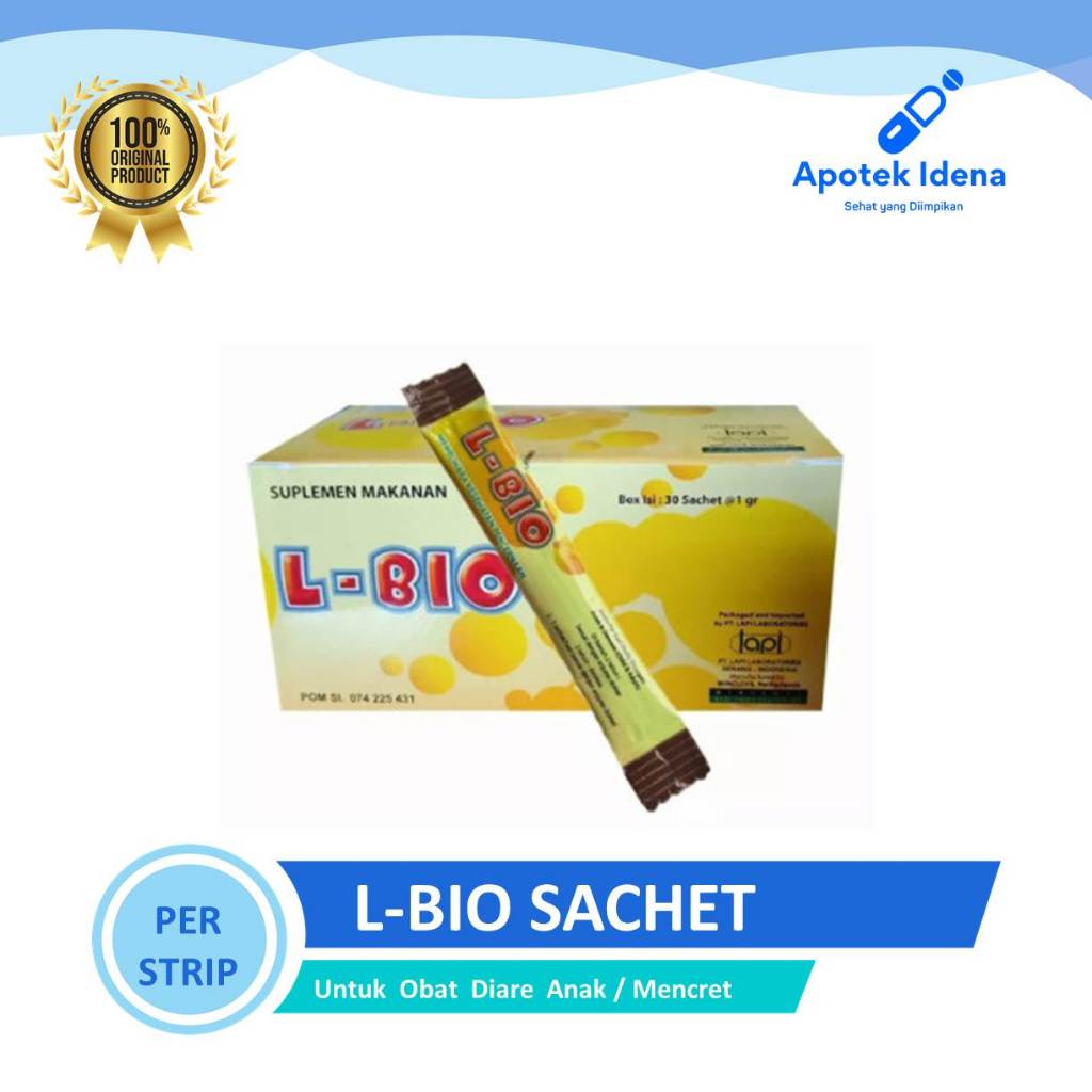 BISA COD/INSTAN/SAMEDAY L-BIO L BIO Sachet Obat Diare Anak/Mencret/Saluran Pencernaan PROBIOTIK