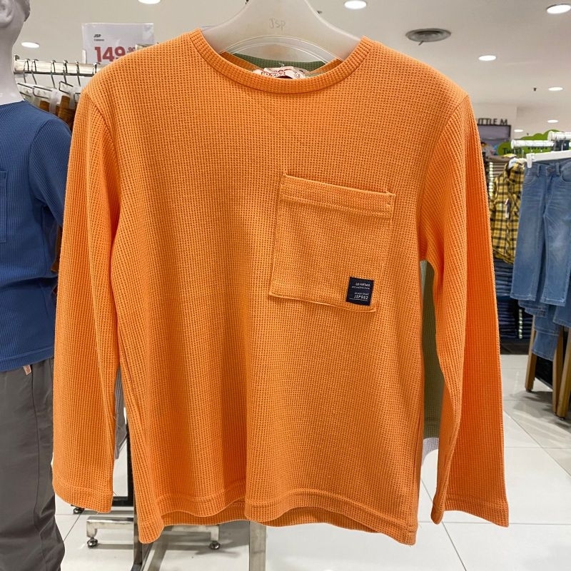 JSP 962 Baju Kaos Anak Laki Laki Lengan Panjang Cotton original