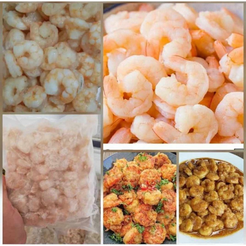 

UDANG KUPAS 500 GR / UDANG MENTAH 500 GR / UDANG KUPAS BROKEN COOK BEKU
