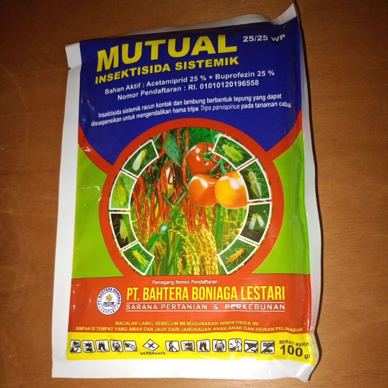 Mutual 100gram insektisida sistemik trips kutu kebul wereng