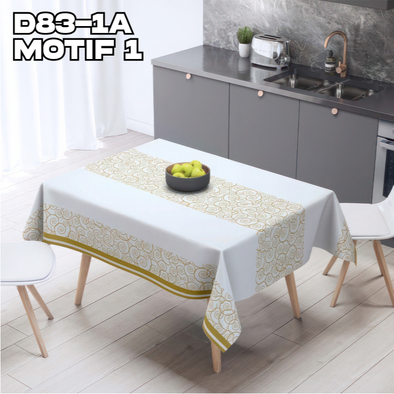 Homedekor Taplak Meja Makan Polos Taplak Meja Makan Plastik