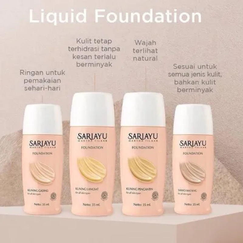 Sariayu Foundation / Alas Bedak Sariayu