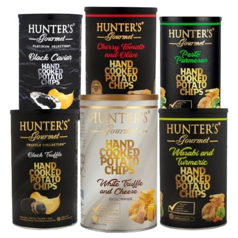 

HUNTER'S GOURMET HAND COOKED POTATO CHIPS